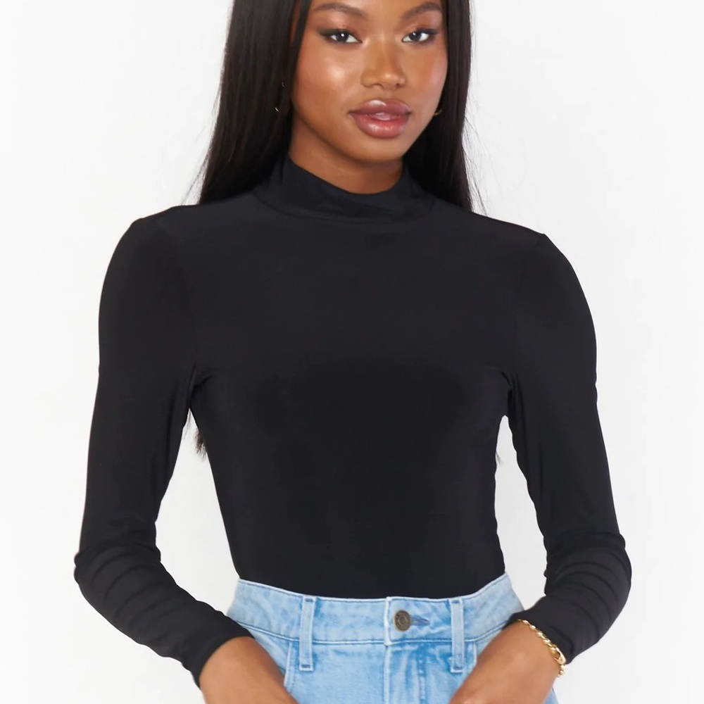 NWT Black Show Me Your Mumu Backless Bodysuit